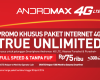 Paket Smartfren 4G True Unlimited