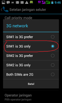 Android 3G only 5